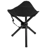 Scaun De Camping Pliabil Black