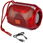 Boxa portabila TG-162 Powerful Stereo Audio Extra Bass Portable Bluetooth Wireless Red