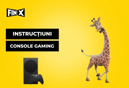 Instrucțiuni Console gaming