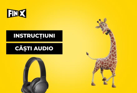 Instrucțiuni Căști audio